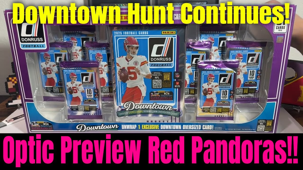 Наконец-то достойные красные кроссовки Pandoras! Футбольный набор Donruss 2025 от Costco!
