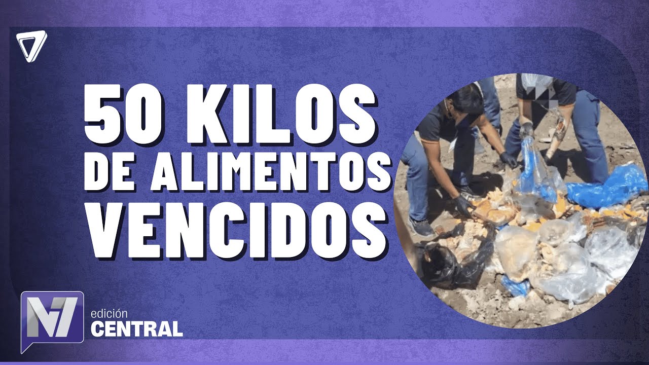 Decomisan 50 kilos de alimentos vencidos en Las Heras