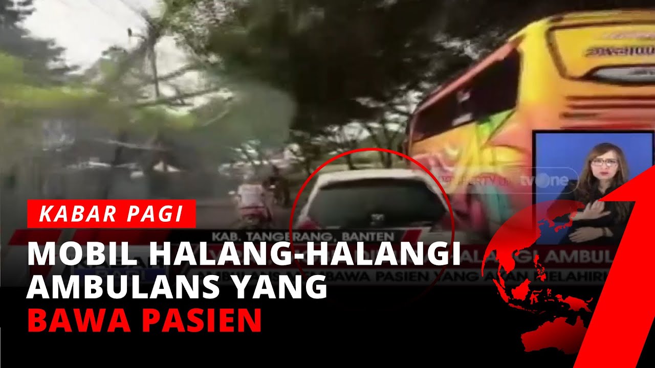 Terjadi Lagi, Mobil Halangi Ambulans yang Sedang Membawa Pasien yang Akan Melahirkan | tvOne