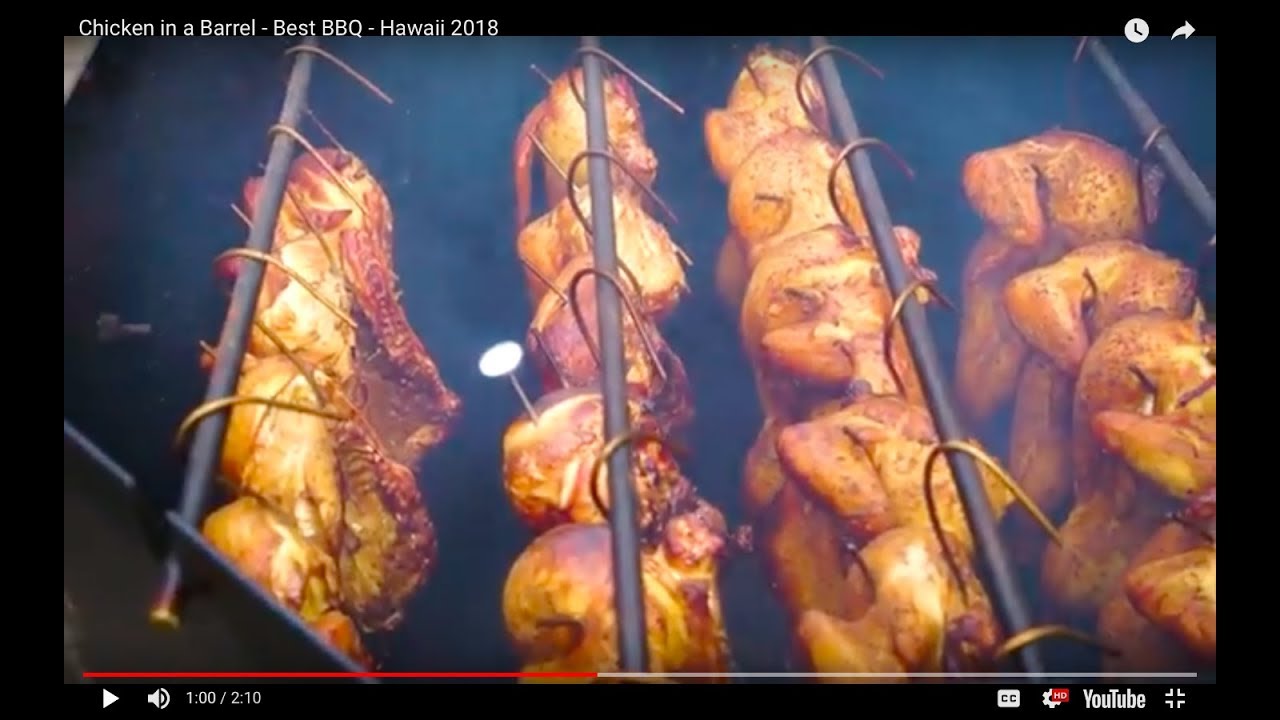 Chicken in a Barrel - Best BBQ - Hawaii 2018