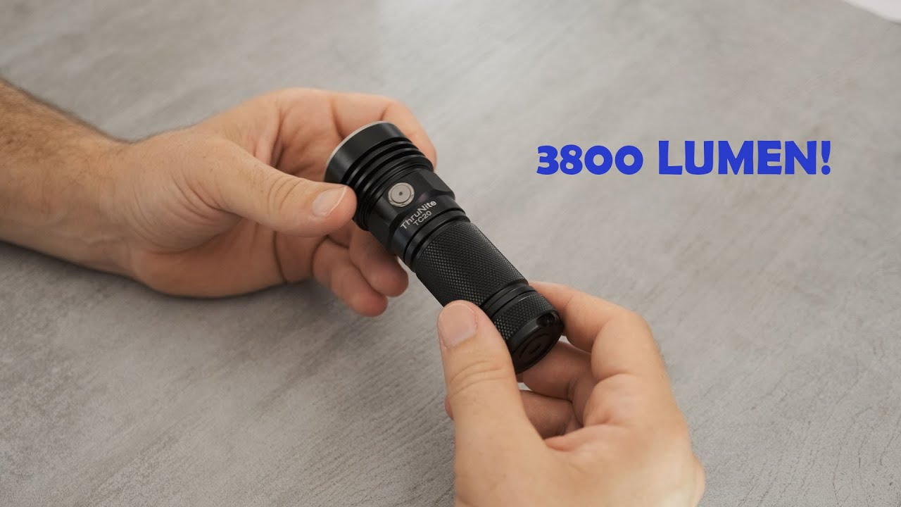 Recensione torcia ThruNite TC20
