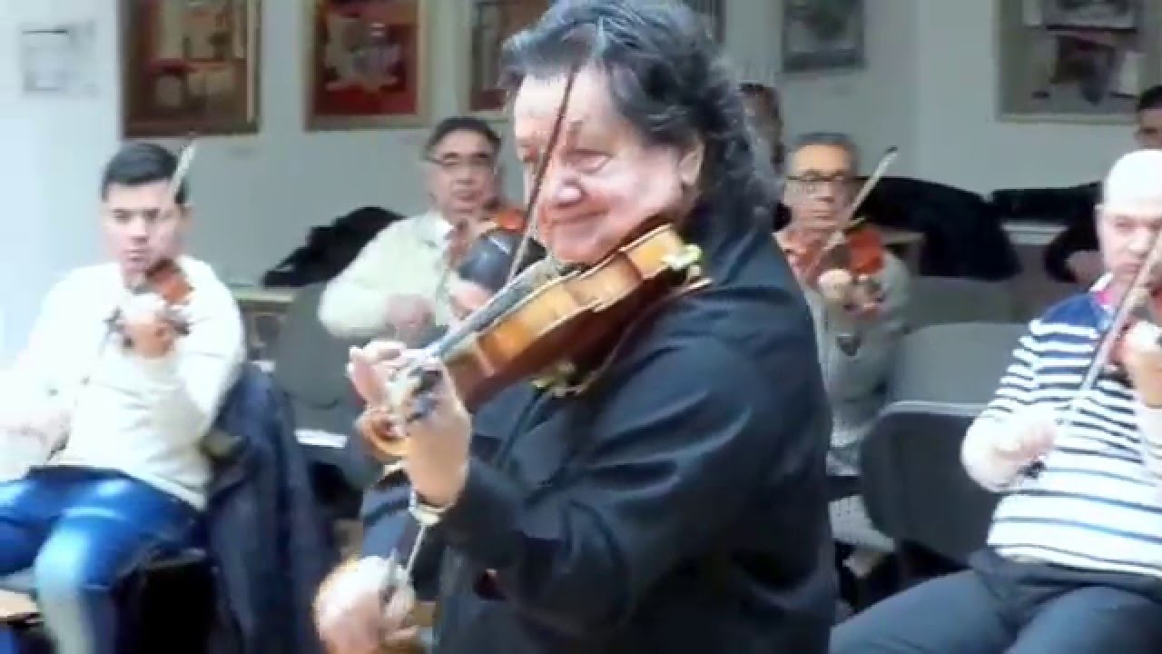100 Tagú Cigányzenekar - Lendvai Csócsi József - Próba 2015. december 21.