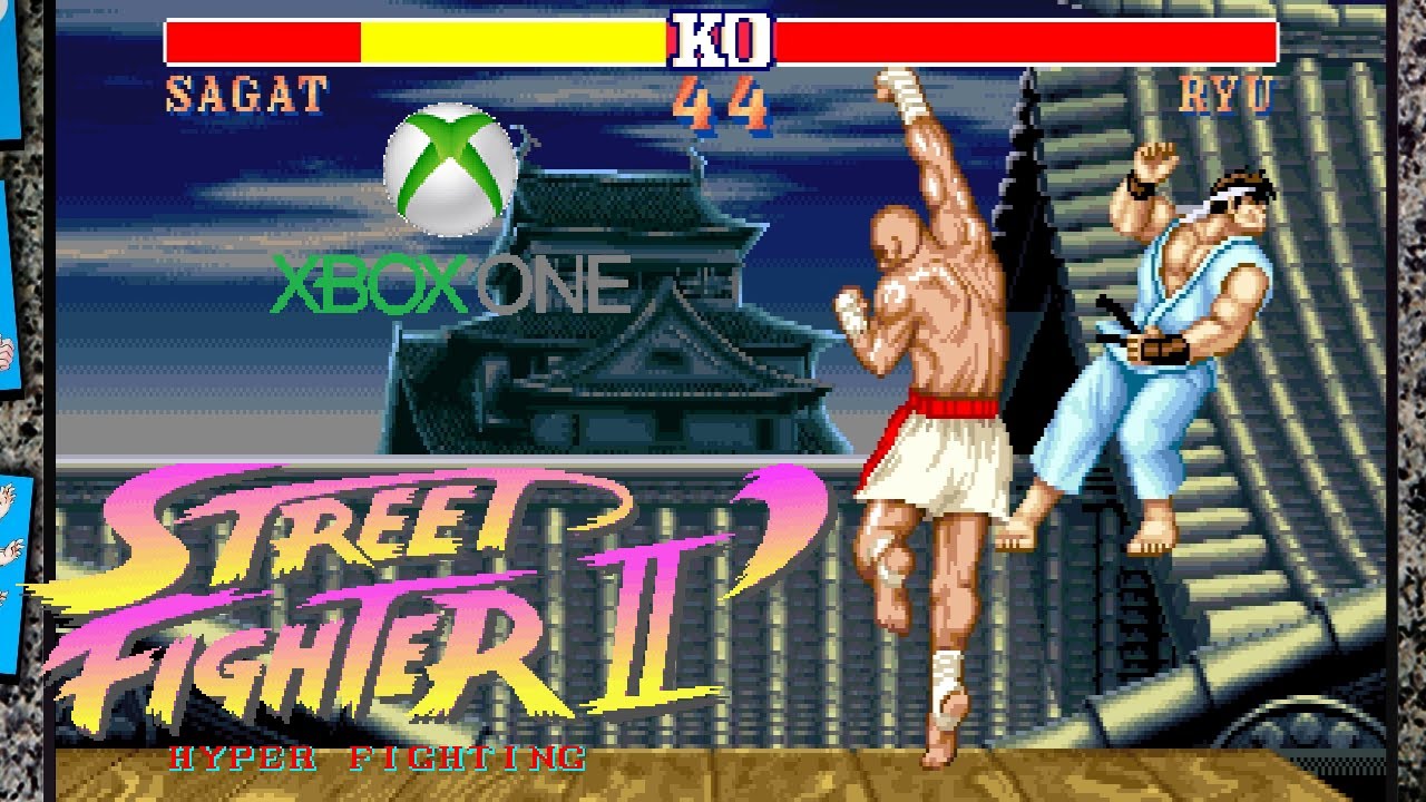 Street Fighter II' Hyper Fighting playthrough (Xbox One) (1CC)