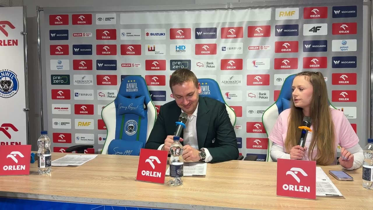 Konferencja prasowa po meczu  21. kolejki PLK 2025/26 Anwil Włocławek - Legia  Warszawa  83:91