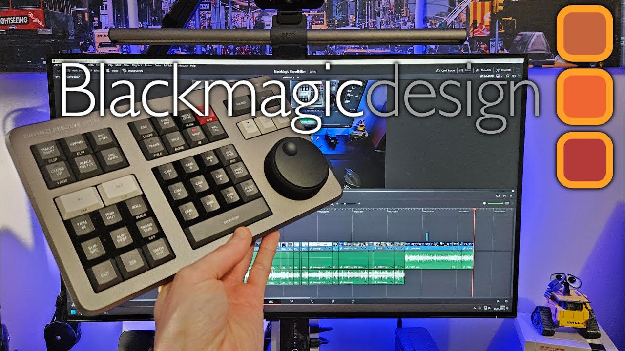 DaVinci Resolve Speed Editor 🎬Comment je suis devenu monteur pro ... ou presque ! 😁