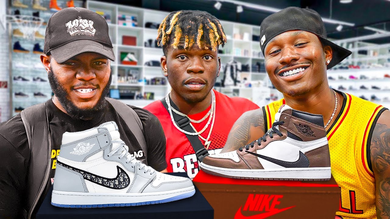 AMP Goes Sneaker Shopping