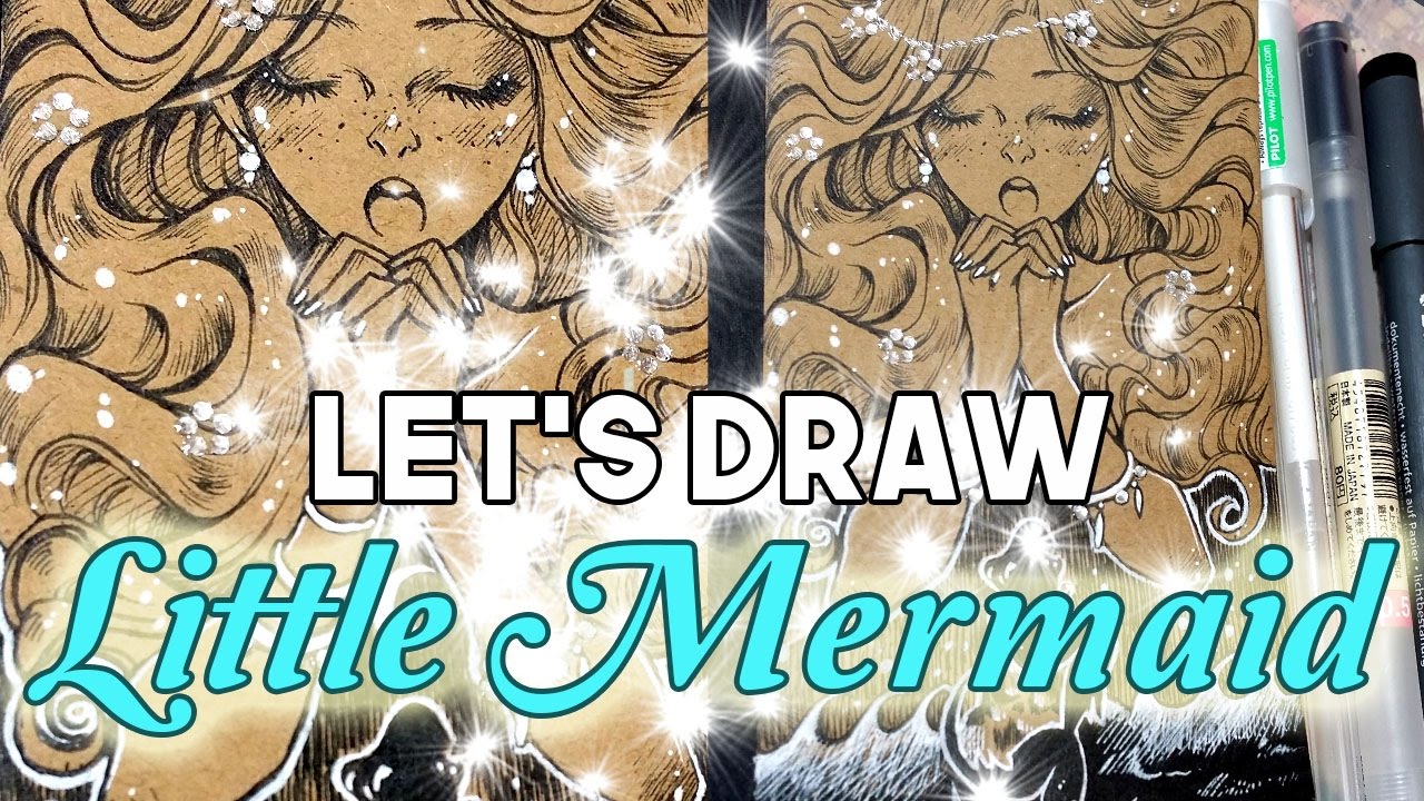 Fairy Tale Illustration: The little Marmaid
