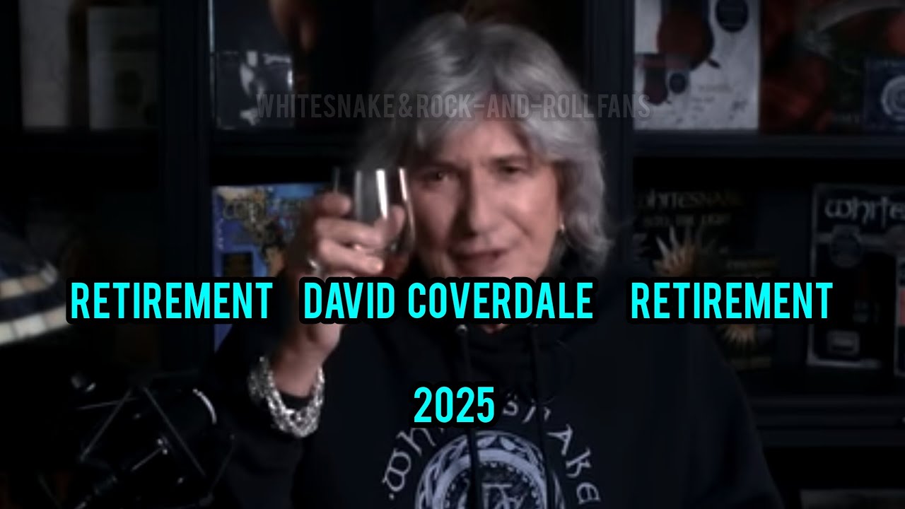 WHITESNAKE's DAVID COVERDALE Announces Retirement