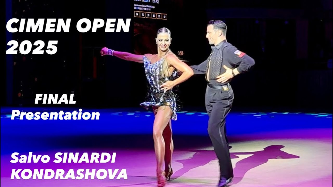 CIMEN Open | Salvo Sinardi - Sasha Kondrashova | Final Presentation | Professional Latin 