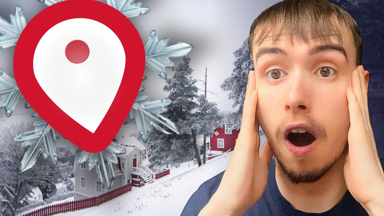 Geoguessr... but it's SNOWING!