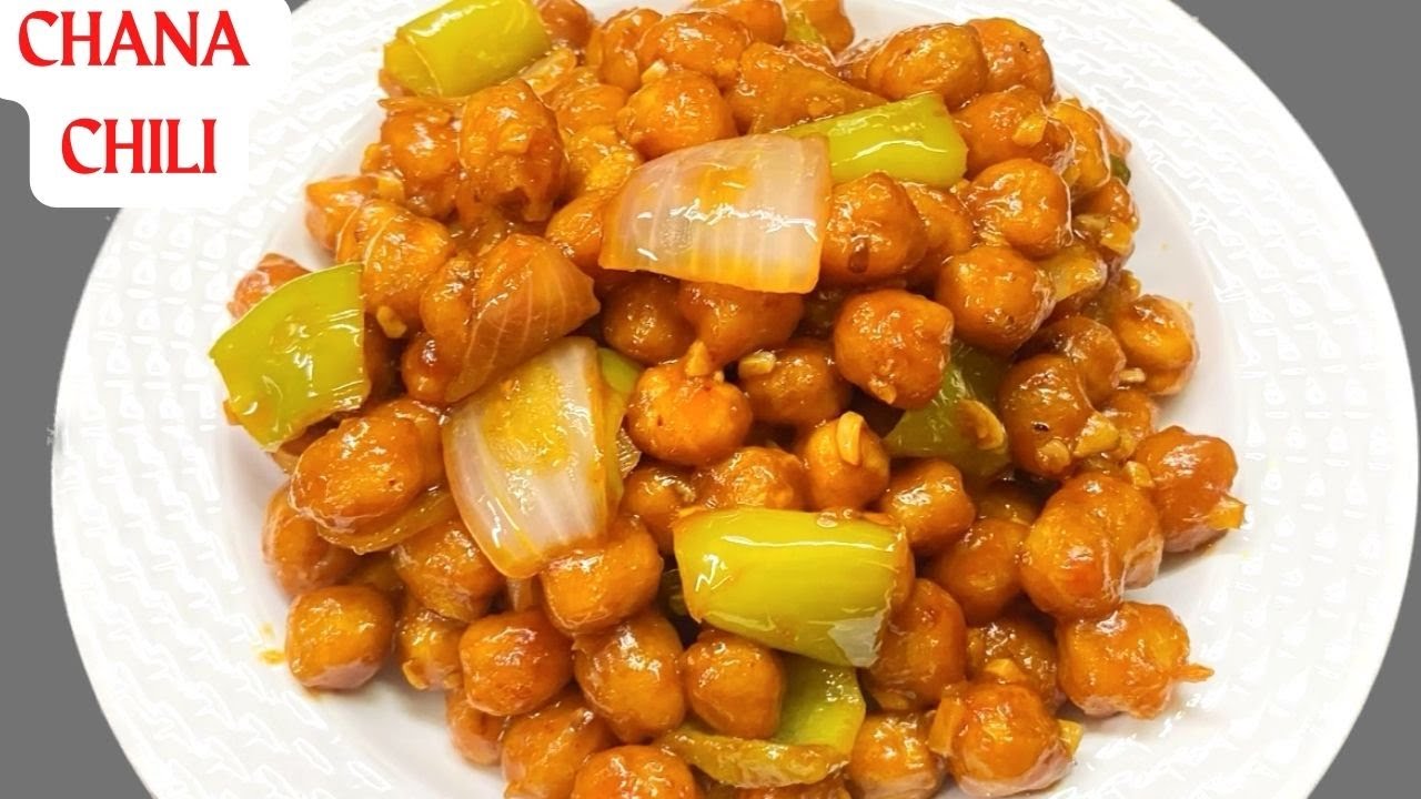 Chana Chilli Dry Recipes | Restaurant Style Crunchy Chana Chilli | Chana Chilli | Kabuli Chana Chili