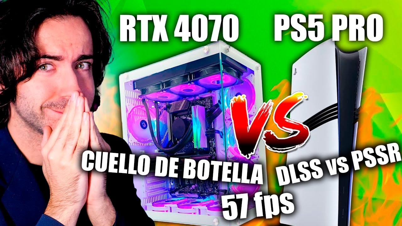 Monté un PC con los problemas que tiene la PS5 Pro  - Comparativa, Rendimiento y Gráficos (RTX 4070)