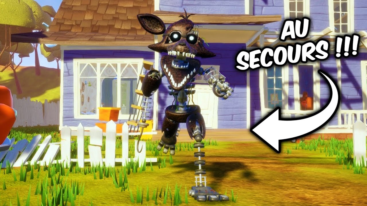 ILS ONT AJOUTÉ FOXY DANS HELLO NEIGHBOR !!!