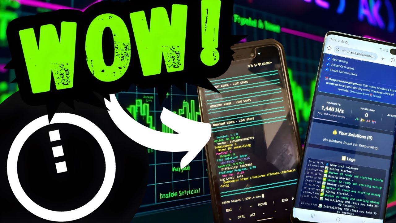 How To Mine $NIGHT With Your Cellphone...It's SUPER EASY!
