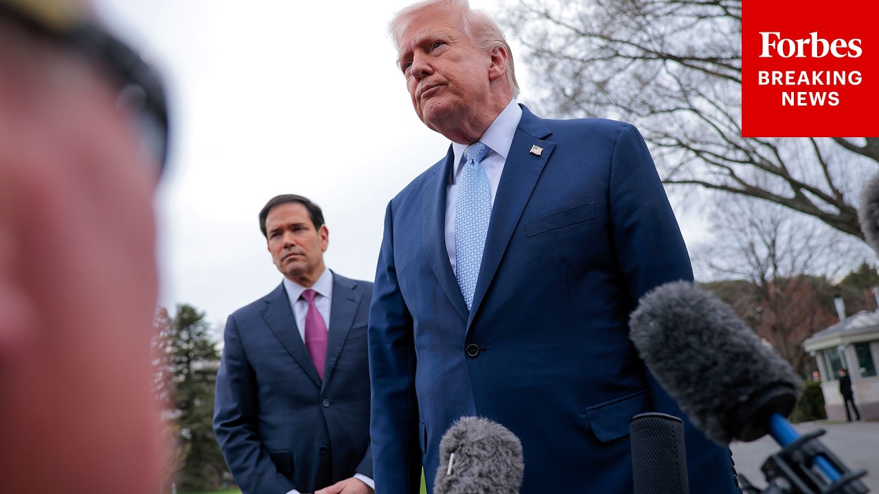 BREAKING NEWS: Trump Takes Questions From Reporters After Report Of Pentagon Ground Troop Iran Plan