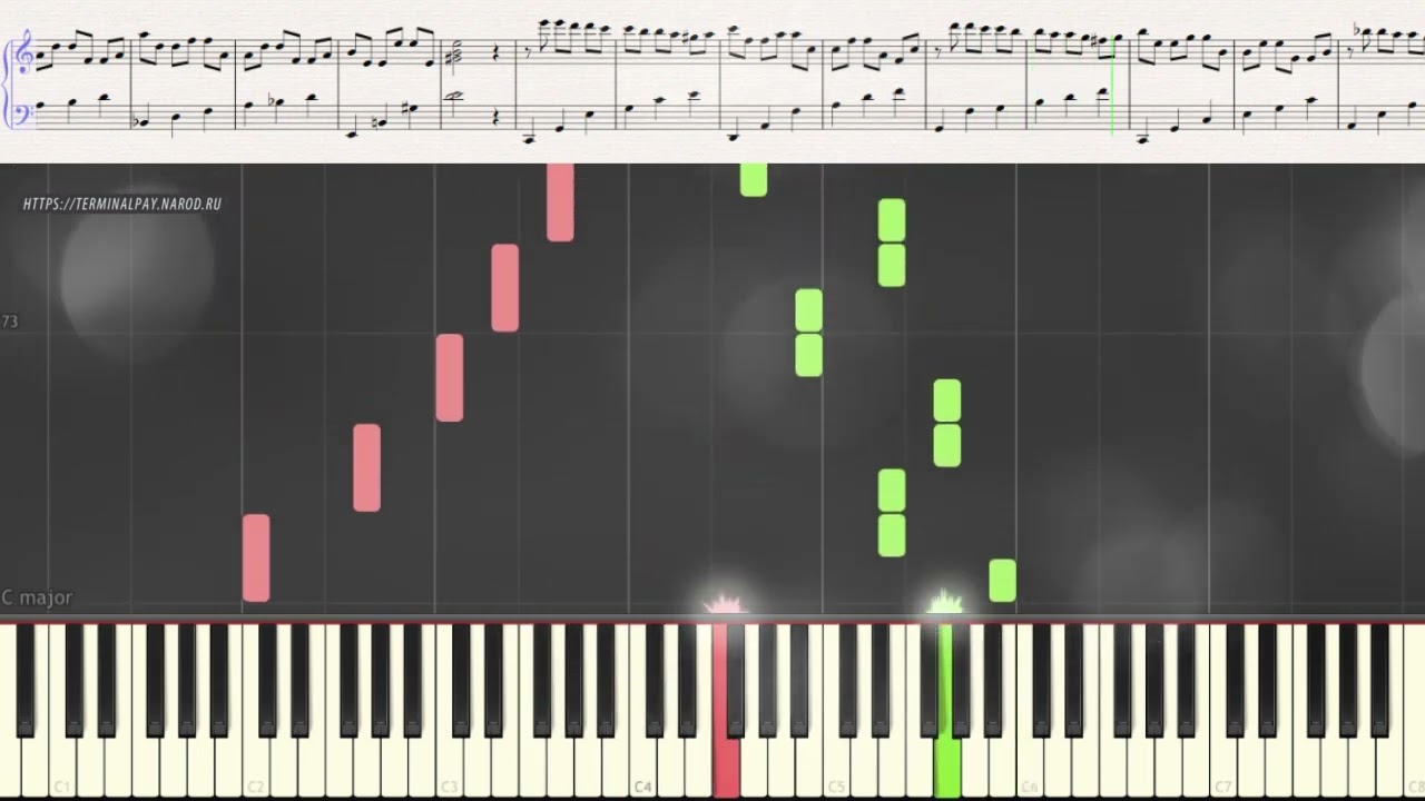 Запах хвои и мандаринов - В. Коровицын (Ноты и Видеоурок для фортепиано) (piano cover)