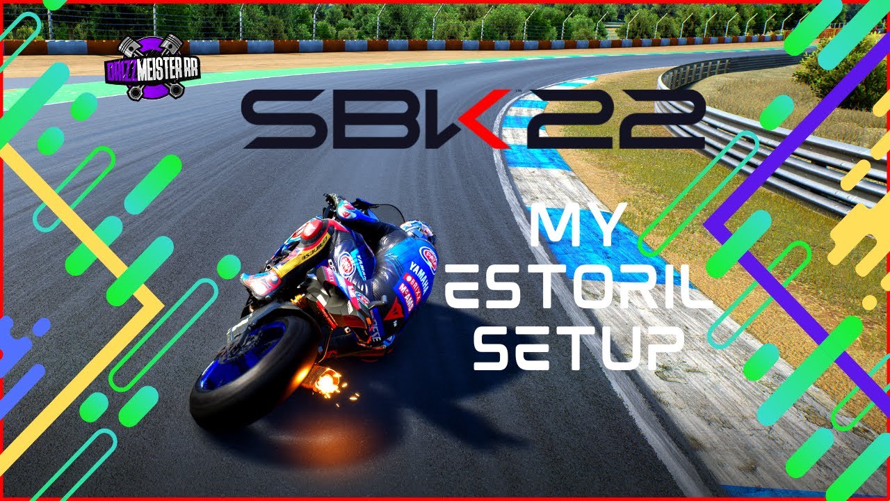 SBK Game Setup Estoril Yamaha | SBK Game Toprak Gameplay