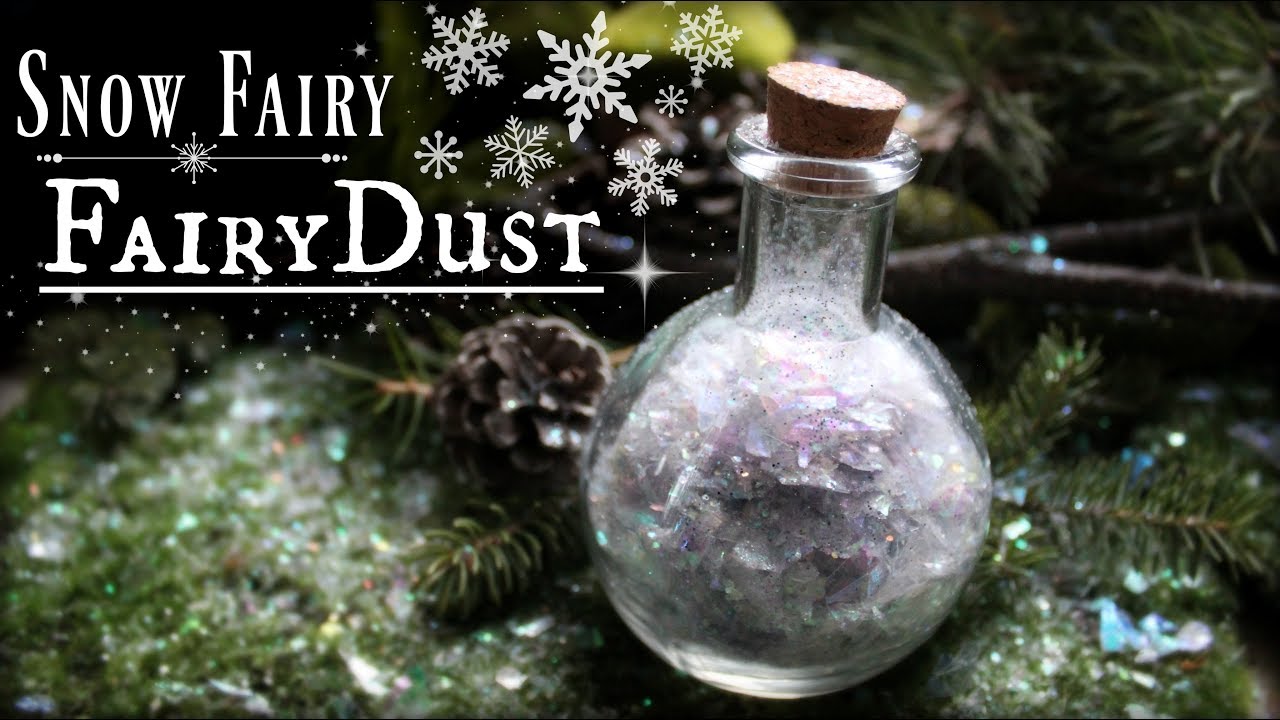 DIY Fairy Dust: How to make Frozen Fairydust Glitter for Snow Fairies! ♥ Magical Glitter in a Bottle