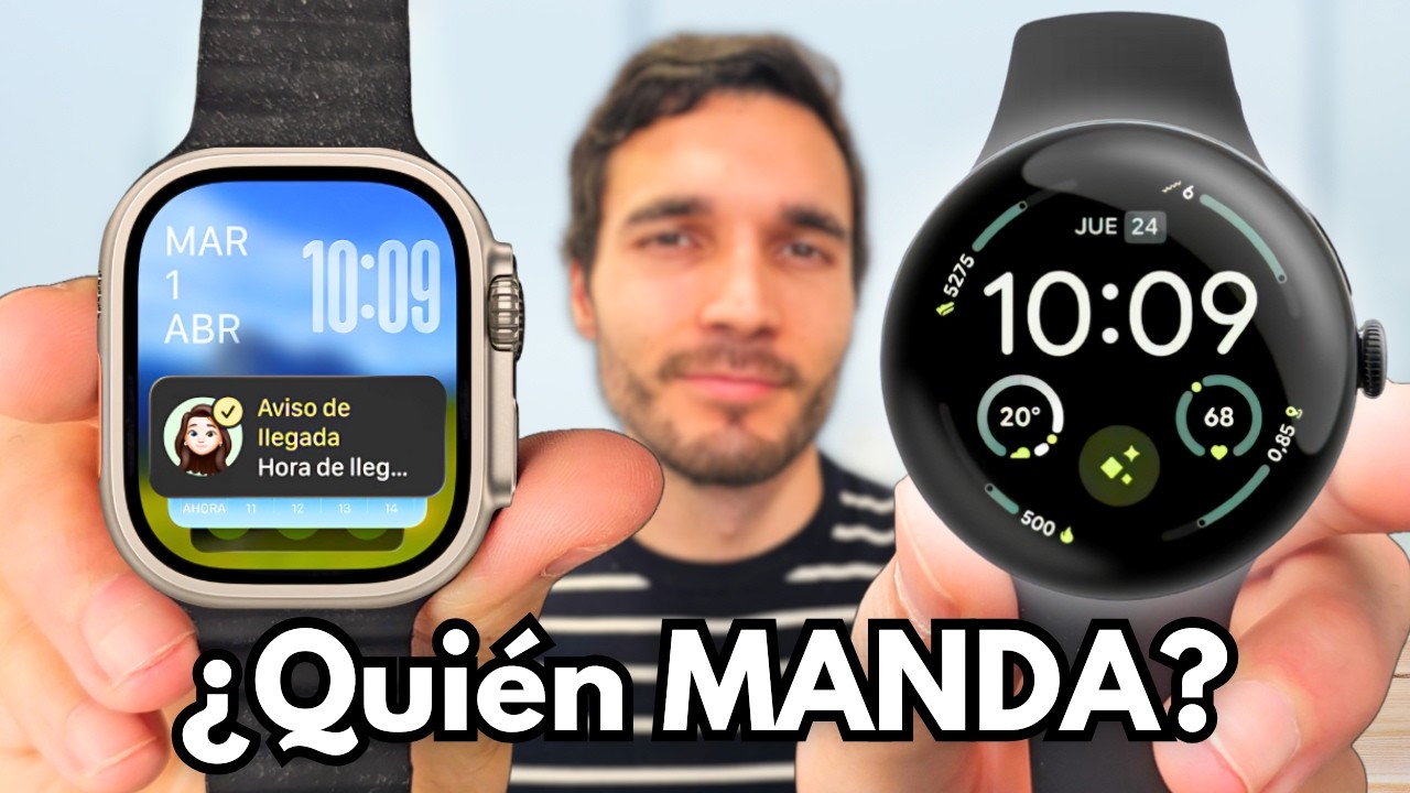 ¡El Pixel Watch 4 le PLANTA CARA al Apple Watch Ultra 3! 🤯​ ¿Cuál es MEJOR?
