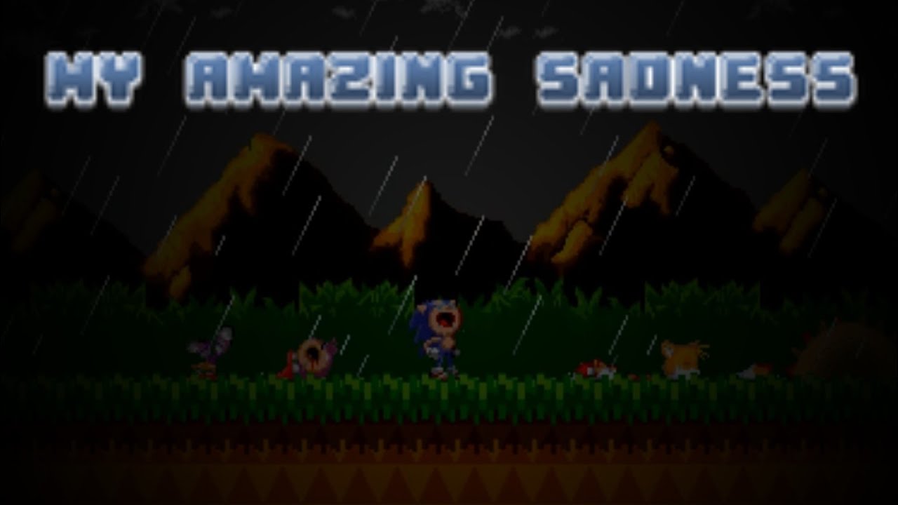 My amazing sadness but Sonic sing it (Sonic cd alternative ending creepypasta) 