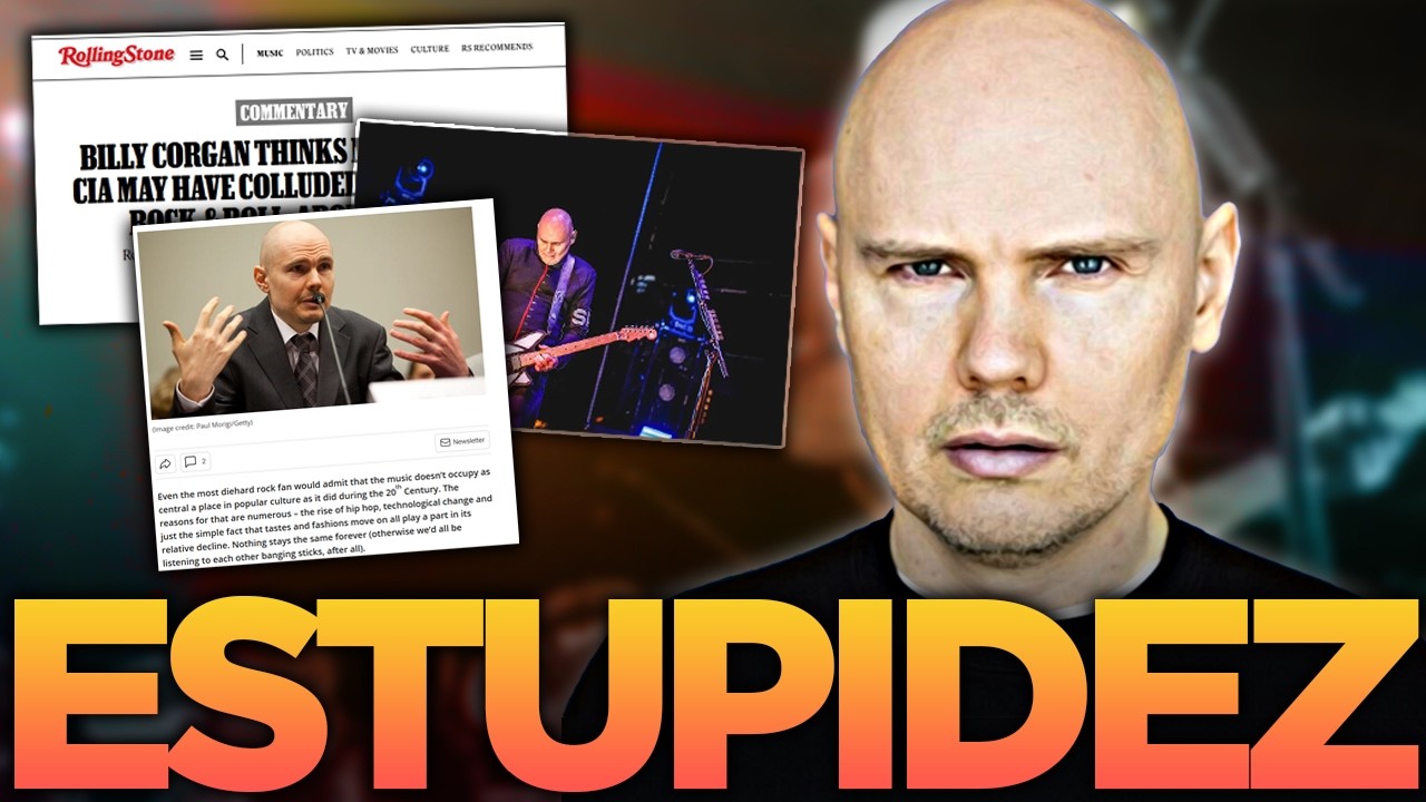 ¿Quieren SILENCIAR a BILLY CORGAN de SMASHING PUMPKINS?