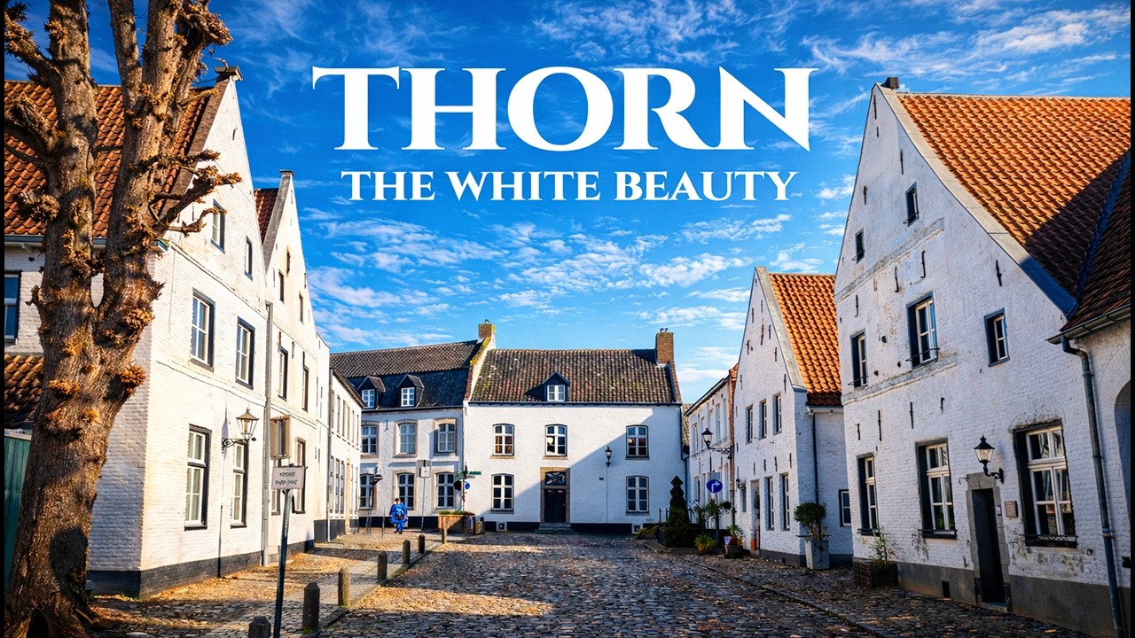 🇳🇱 THORN | БЕЛЫЙ ГОРОД Нидерландов в Прекрасный Солнечный День | Прогулка в 4K