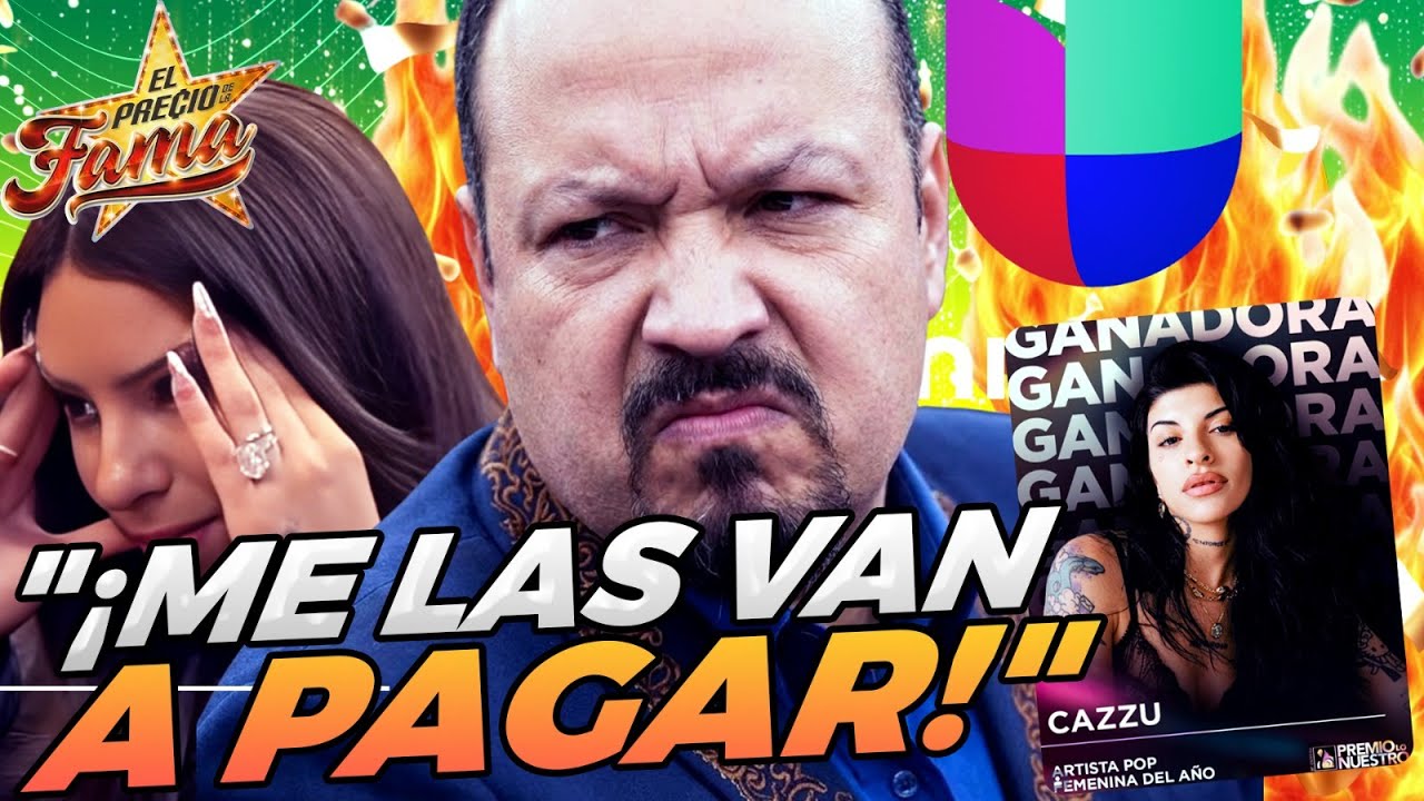 ¡Pepe Aguilar pierde poder en Univisión y los amenaza!