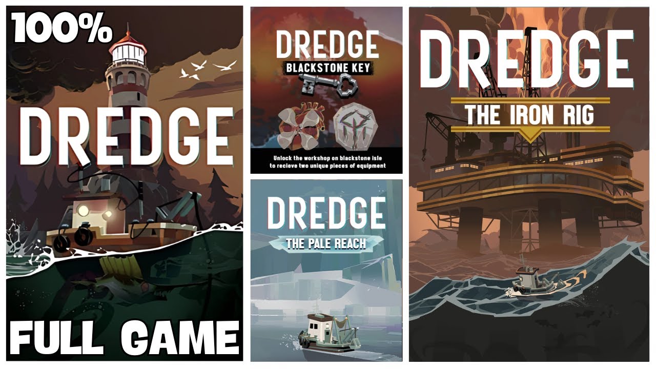 Dredge 100% Full Gameplay Walkthrough + All DLC/All Endings/All Achievements (No Commentary)