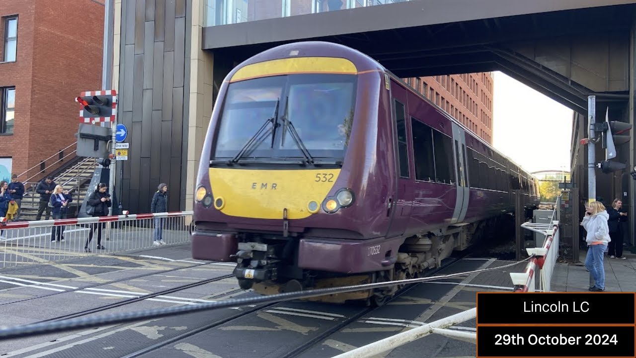 *Faulty alarm & consecutive closure* Lincoln High Street Level Crossing (29/10/2024)
