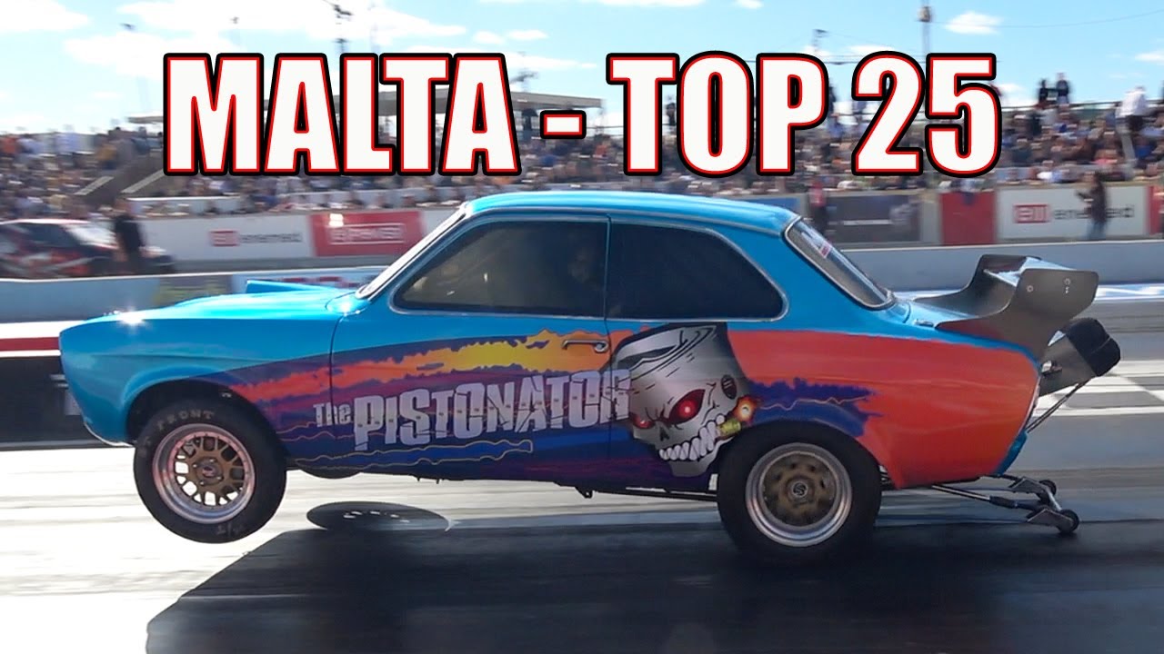 MALTA - HAL FAR RACEWAY - TOP 25 QUICKEST CARS
