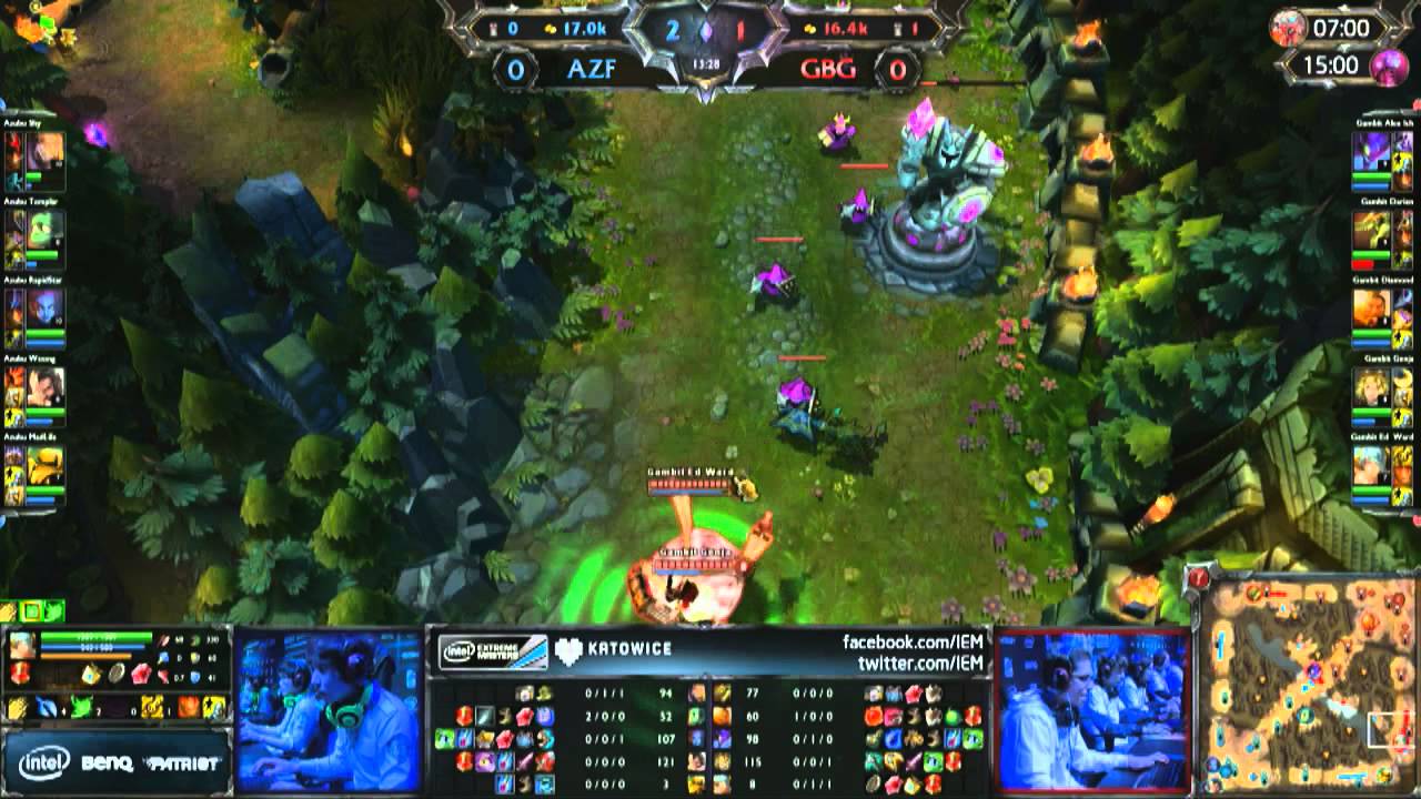 IEM Katowice Gambit Gaming vs Azubu Frost (Game 1)