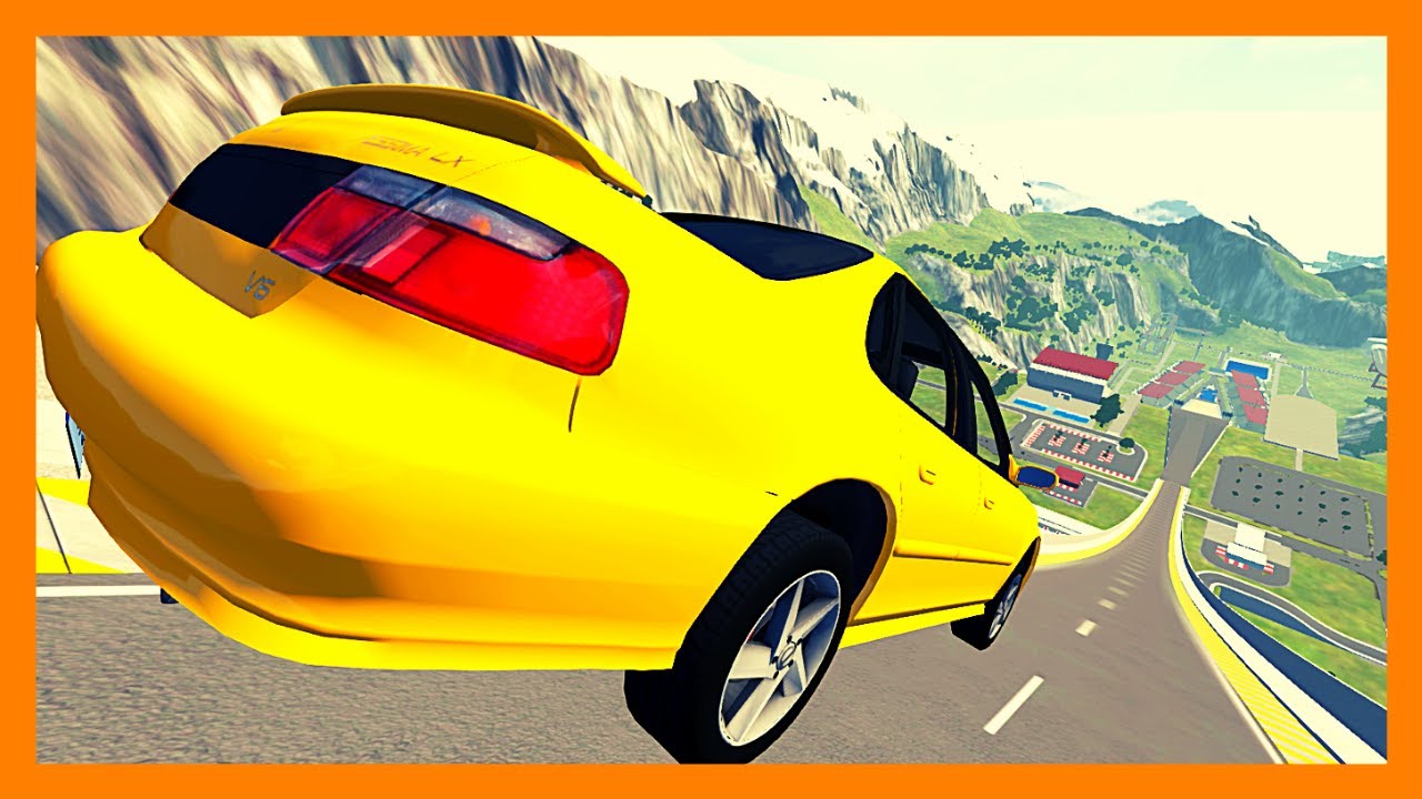 beamNG drive HIGH SPEED CRASHES