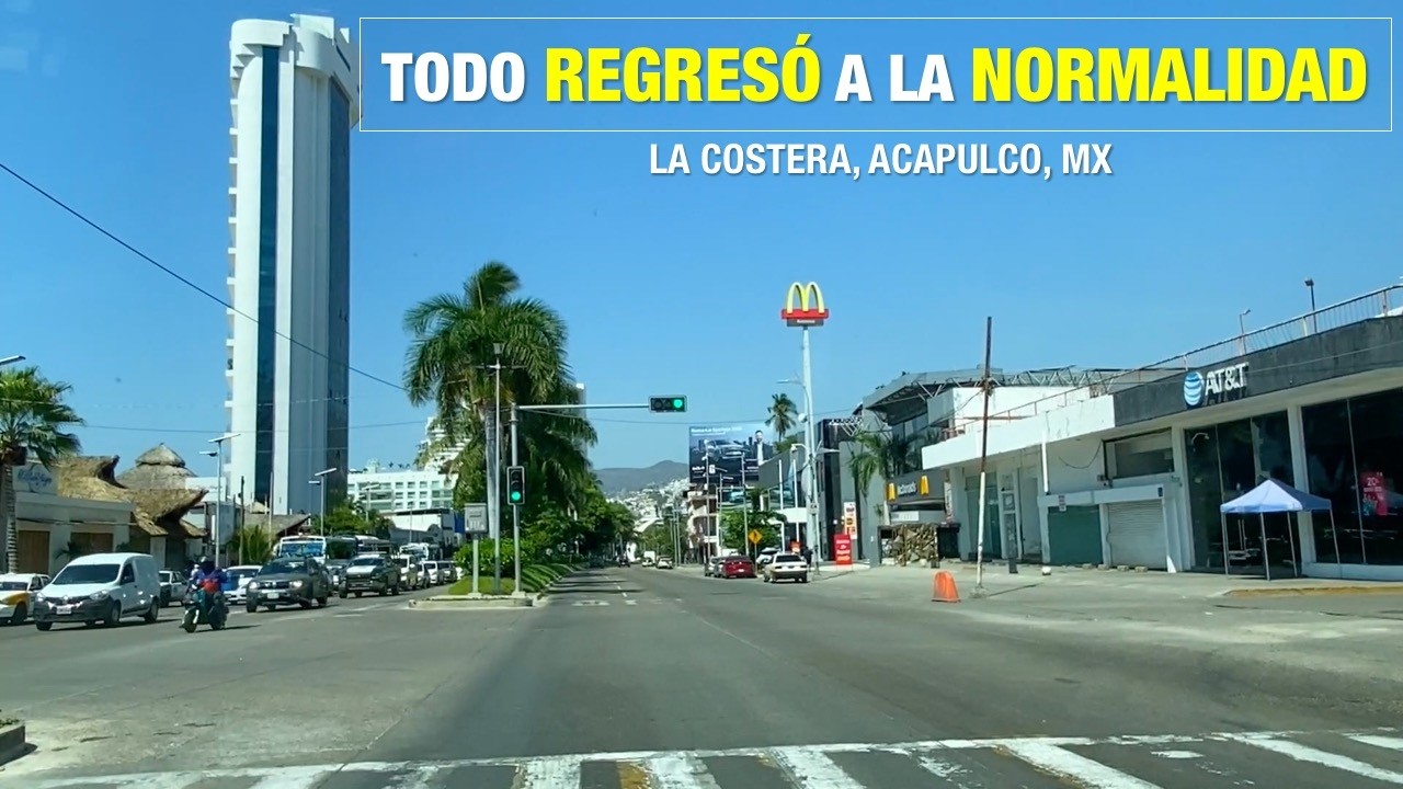 Acapulco Operando con normalidad, Recorrido en la COSTERA