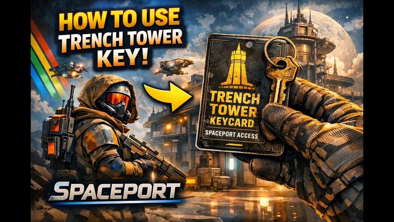 Arc Raiders - How to use the Trench Towers access key in Spaceport