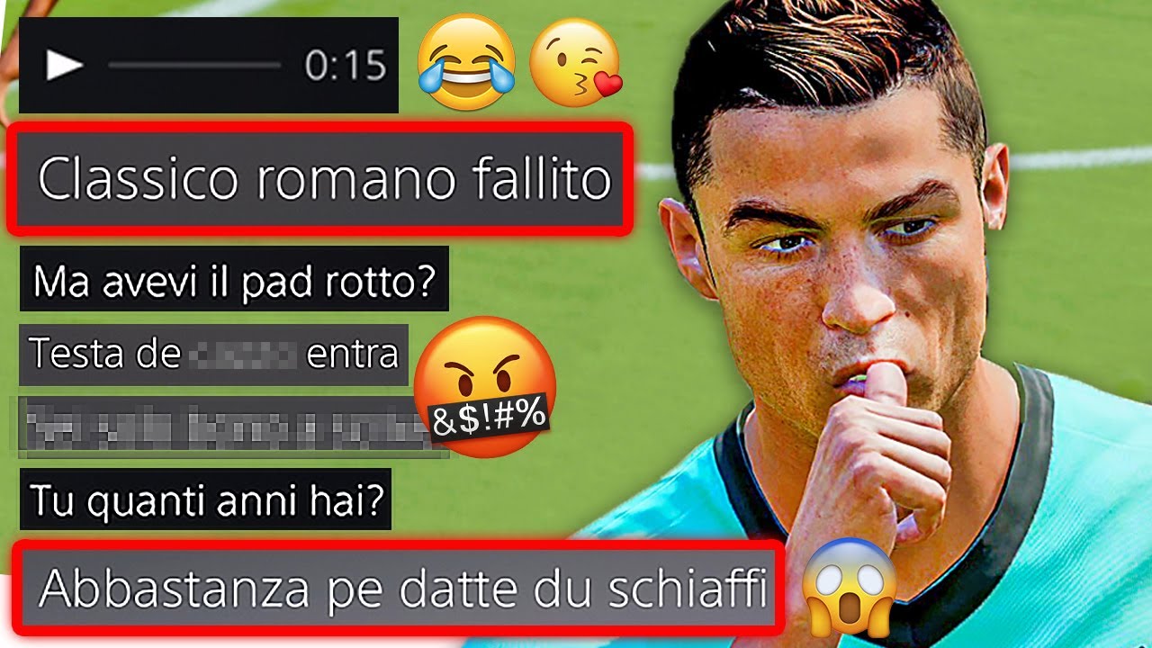 *minacciato* I FAN DECIDONO COSA SCRIVO ad OGNI AVVERSARIO in WL - FIFA 21 (WL a TEMA #5)