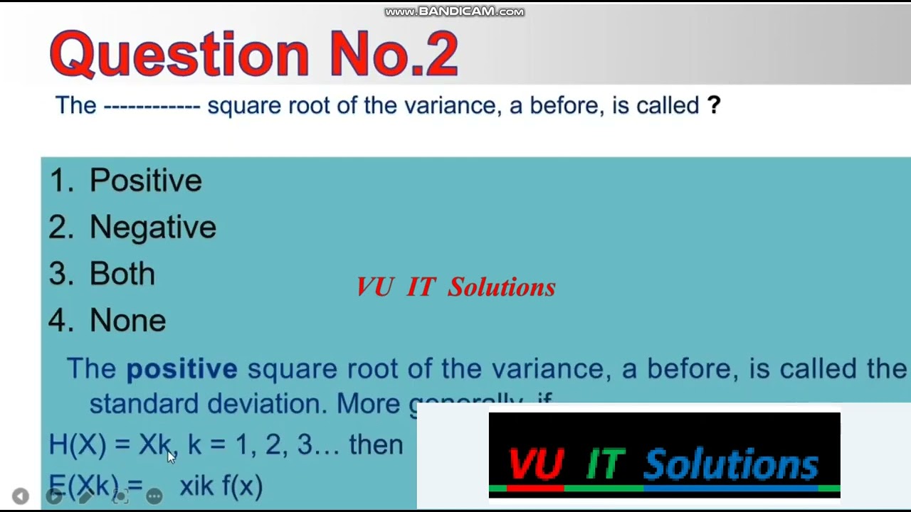 STA301 Final Term Prep Part 3 | Solved MCQs & Subjective | Waqar Siddhu & Moaaz Papers | VU IT