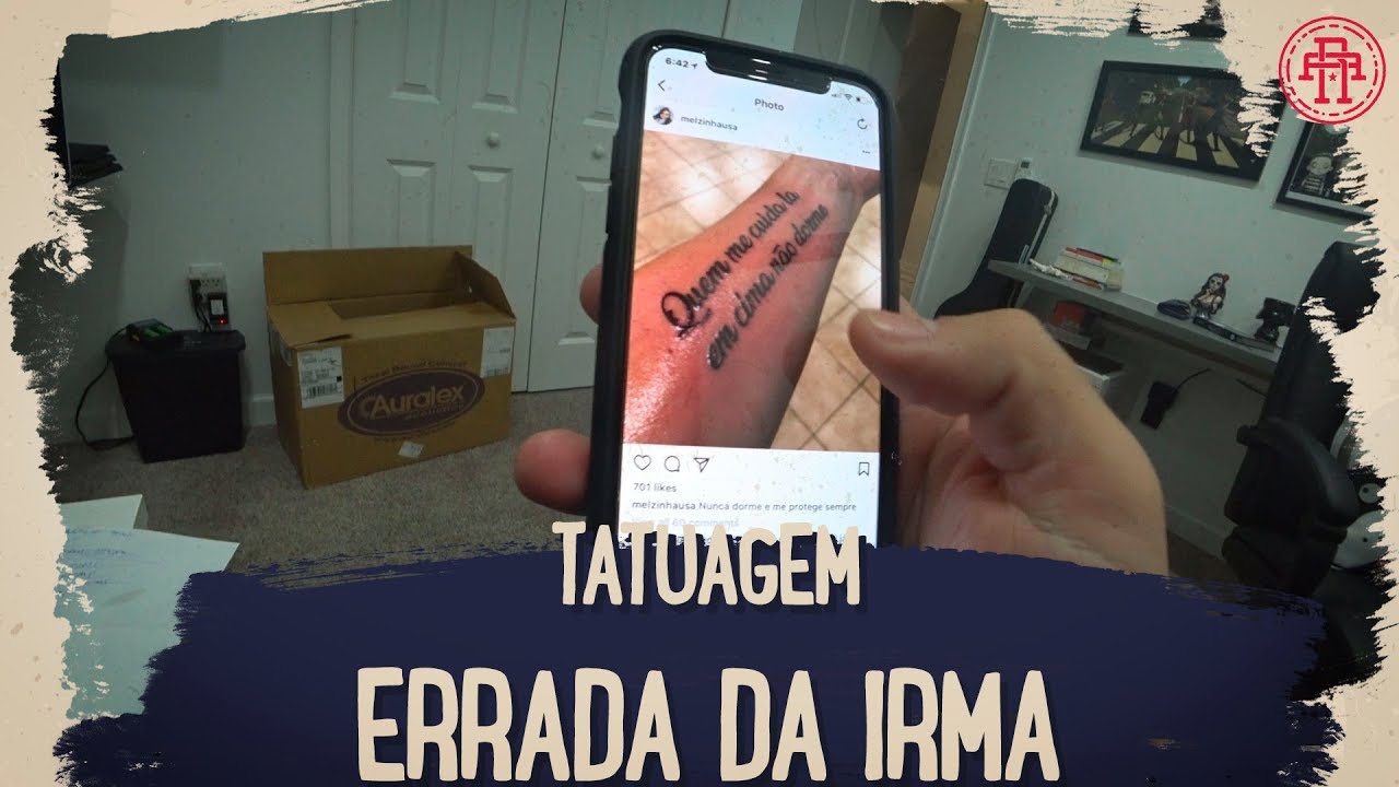VISITA SURPRESA + TATUAGEM ERRADA + RASUMAO ESTILO ANTIGAMENTE