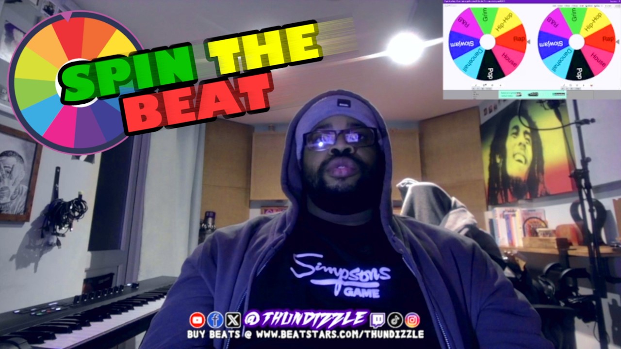 Random selected 2 genres for 1 BEAT! SPIN THE BEAT - Thundizzle Beats
