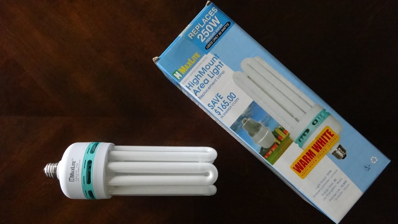 MaxLite 85watt HighMount CFL Warm White