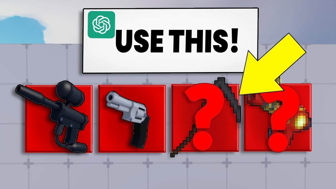 I Let AI Choose My Loadouts And This Happened...(ROBLOX RIVALS)