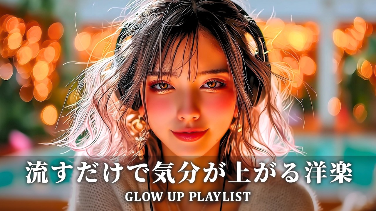 【洋楽playlist】朝からテンション最高潮☀️流すだけで気分が上がる洋楽BGM🎧作業用／勉強用／自己肯定感UP
