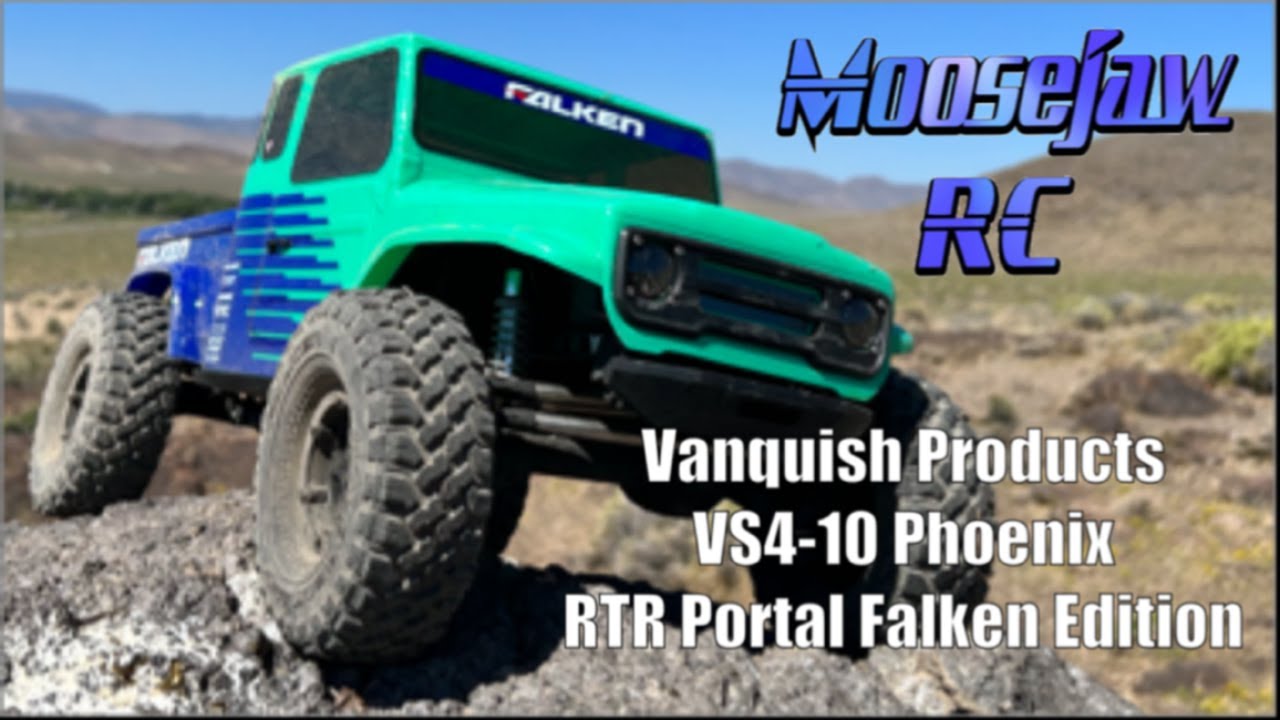 Moosejaw RC: My 2 Cents worth of Opinion: Vanquish Products VS4-10 Phoenix Portal RTR Falken Edition
