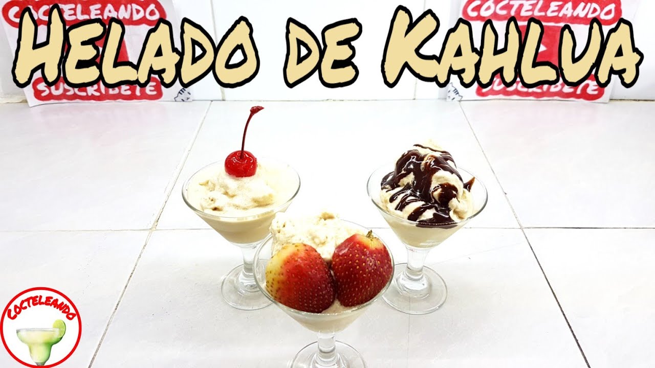 Helado de Licor de Caf&eacute; - Cocteles con Kahlua - Cocteleando