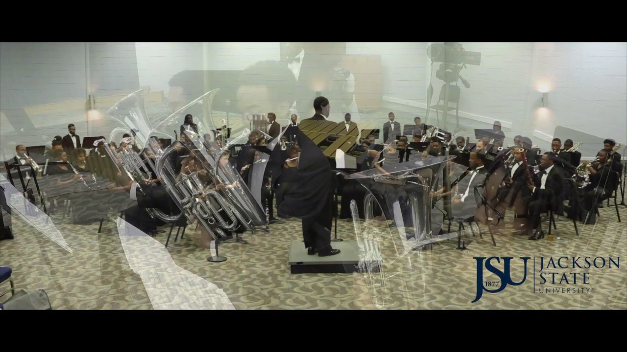 Jackson State University Symphonic Wind Ensemble 2017 (Full Concert)