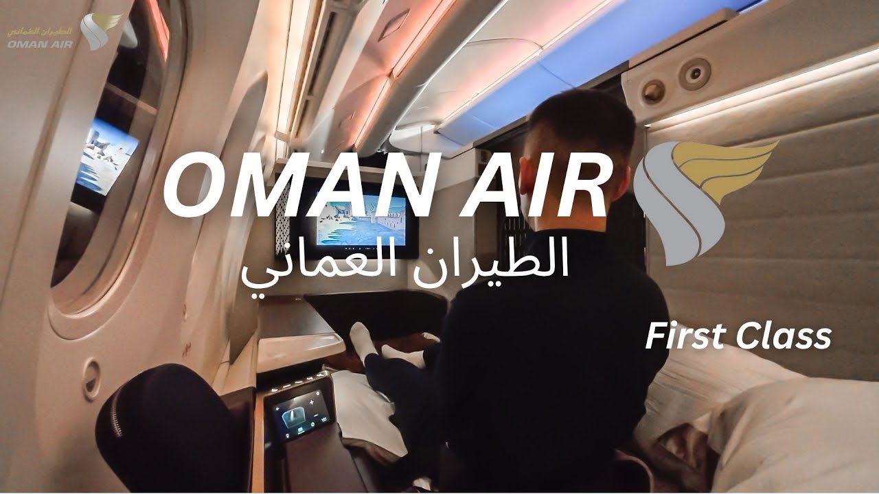 Oman Air 🇴🇲 First Class Business Studio on Boeing 787 from Bangkok to Muscat