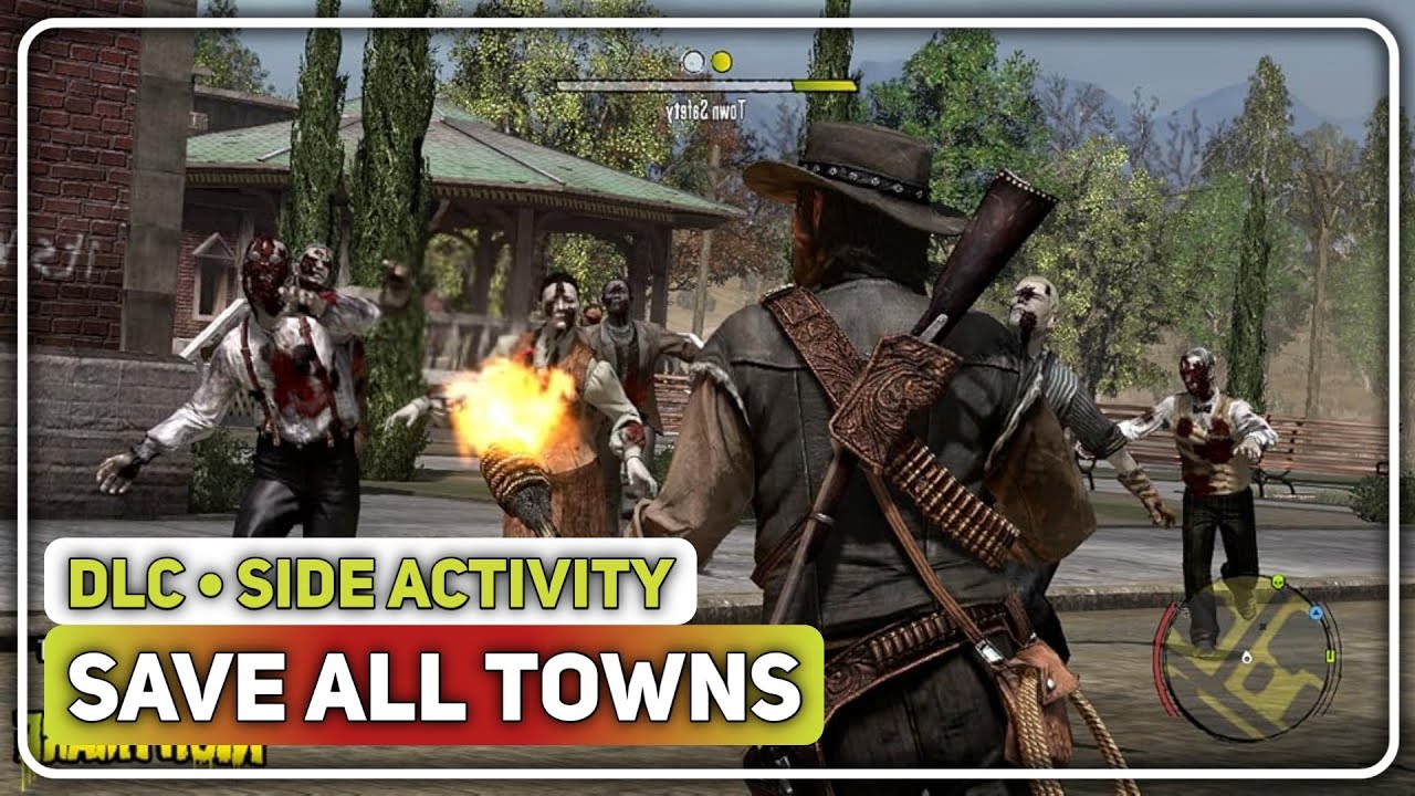 Red Dead Redemption: Undead Nightmare - All Town to Save || 100% Walkthrough