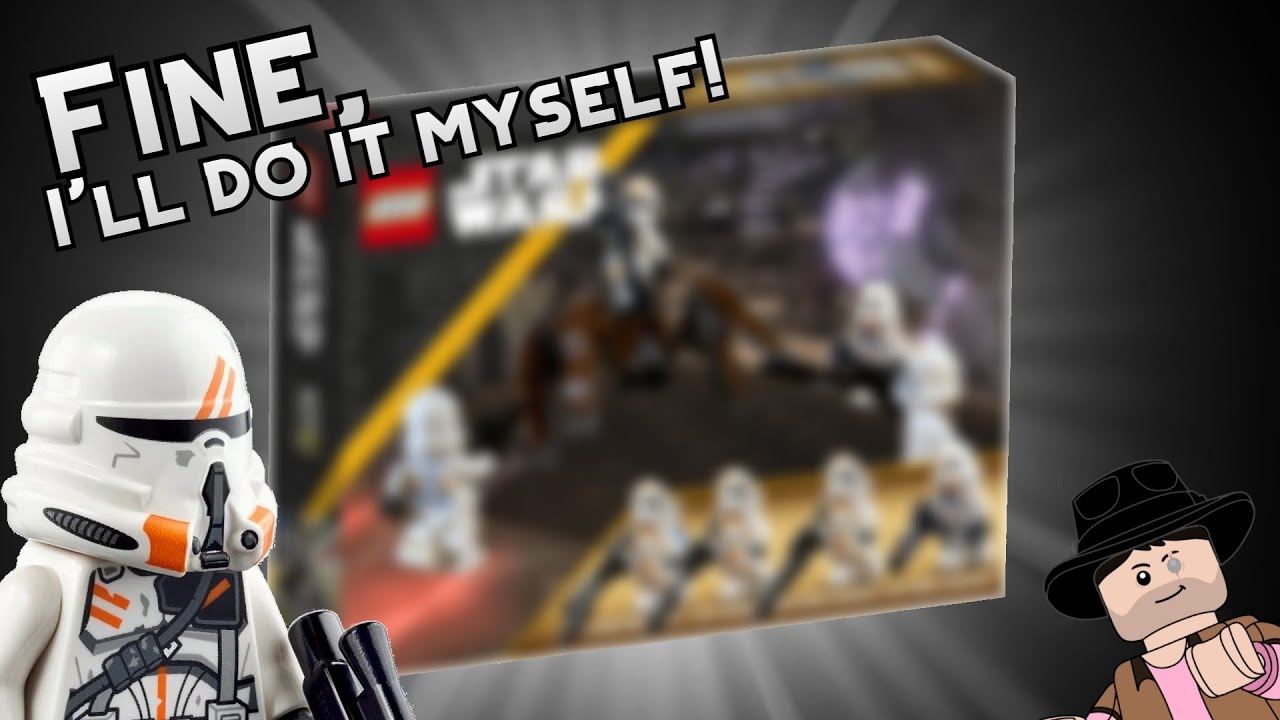 I Designed a NEW 212th Clone Troopers Battle Pack, because LEGO refuses to do so...