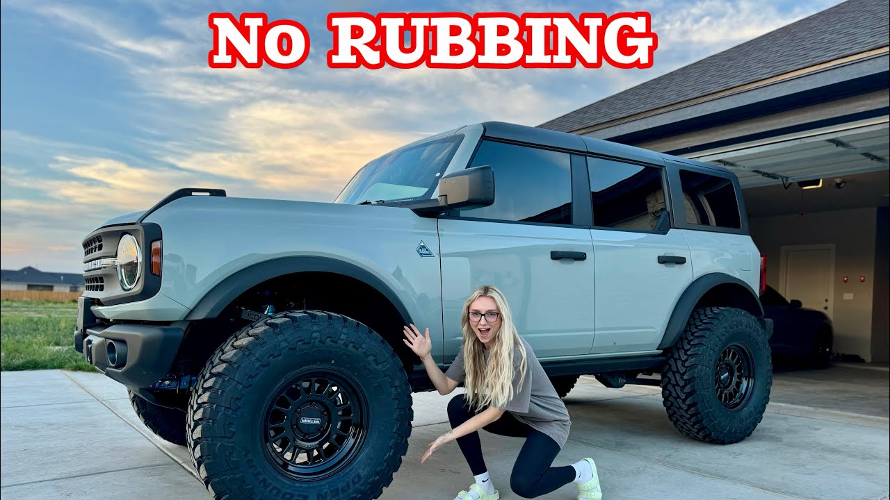 How To Fit 37’s on your new Ford Bronco