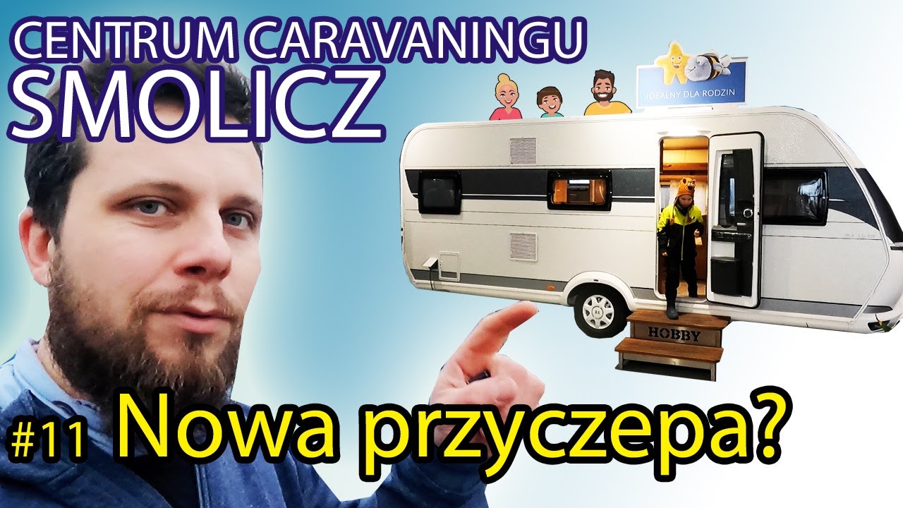 Nowe Przyczepy Kempingowe. Odwiedzamy centrum caravaningu Smolicz. #vlog11