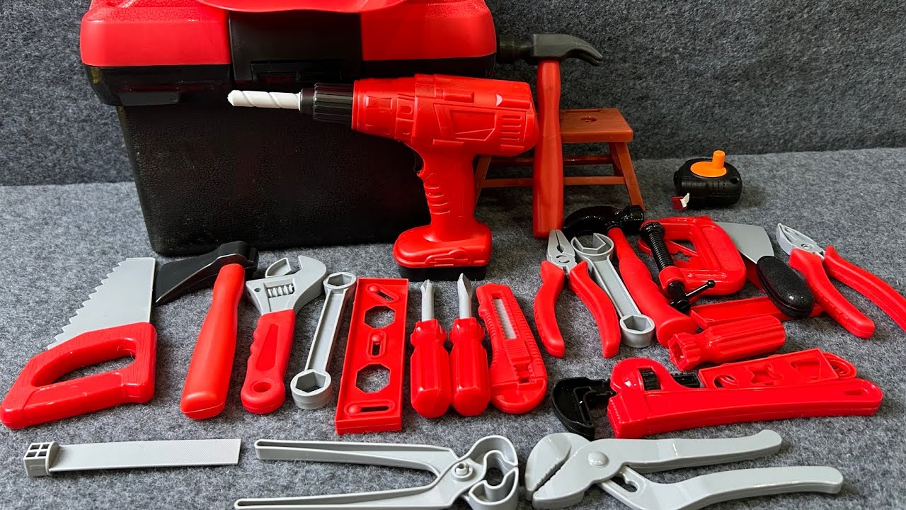 13 Minute Unboxing, Building Toys, Hammers，Screw Machines